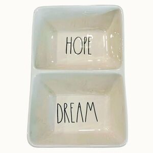 NEW Rae Dunn Trinket/Divided tray Dish